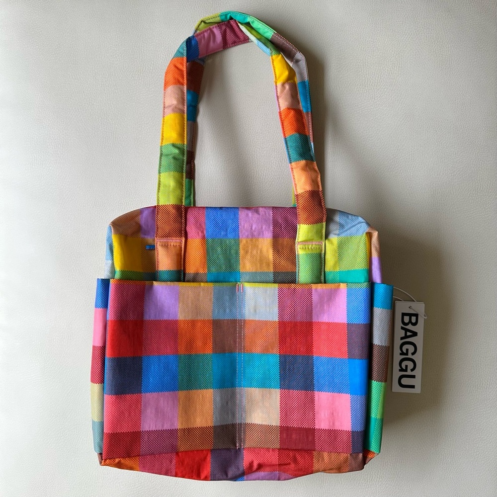 BAGGU UO Madras Everyday Cloud Bag